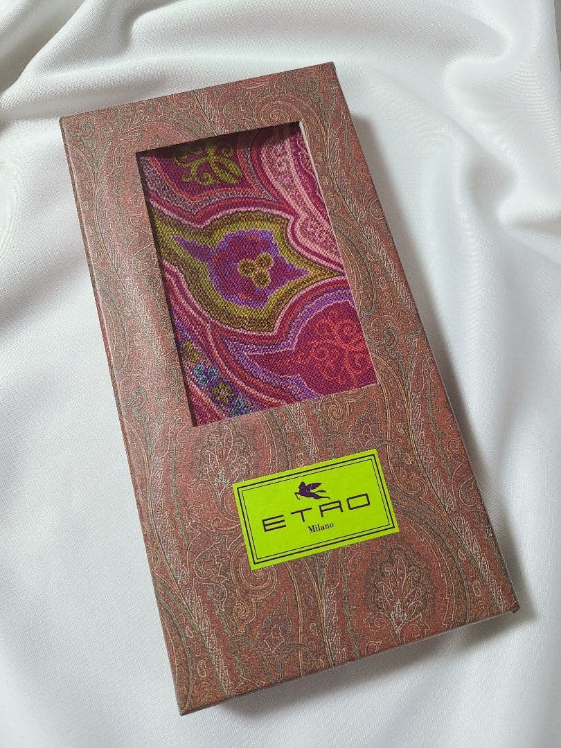 値下げ♪ETRO エトロ ペイズリー柄 ストール ウール