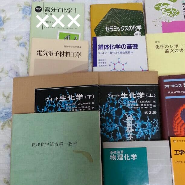 化学 無機 有機 物理 電気  大学 本 参考書