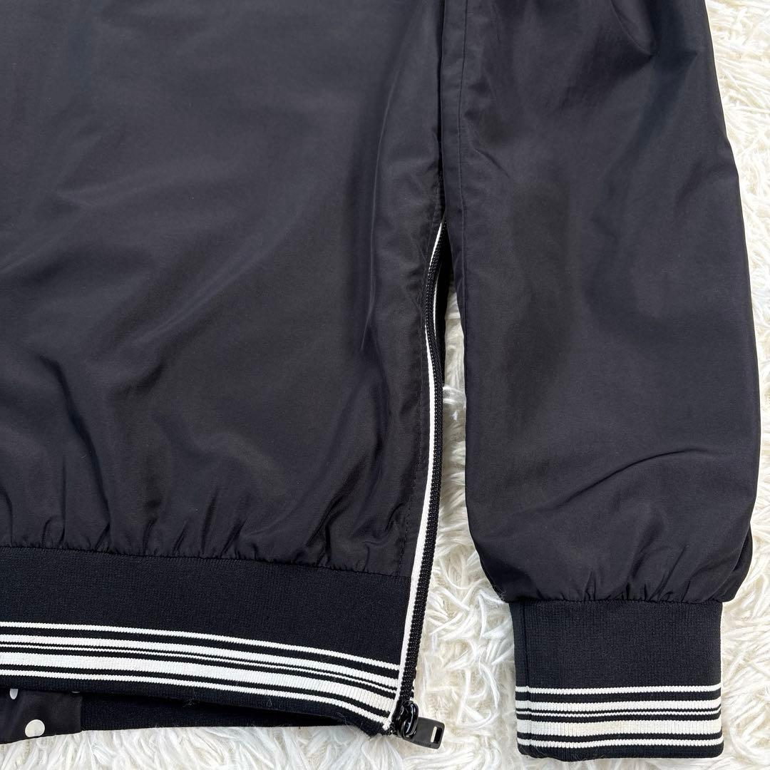 ✨美品✨D&G ドルチェアンドガッバーナ　ブルゾン　スタジャン　ドット柄　黒