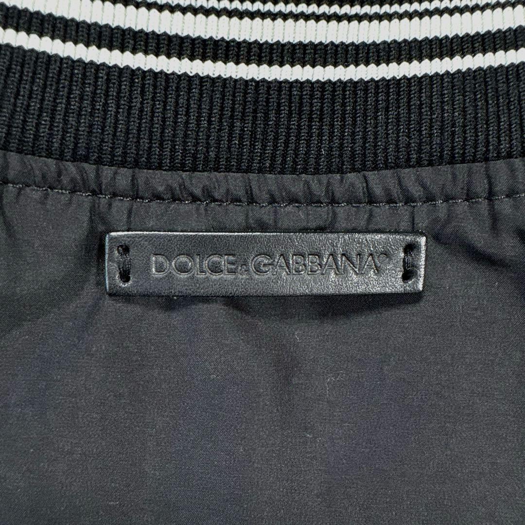 ✨美品✨D&G ドルチェアンドガッバーナ　ブルゾン　スタジャン　ドット柄　黒