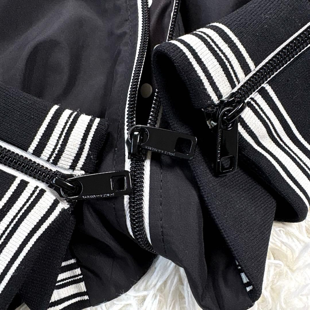 ✨美品✨D&G ドルチェアンドガッバーナ　ブルゾン　スタジャン　ドット柄　黒