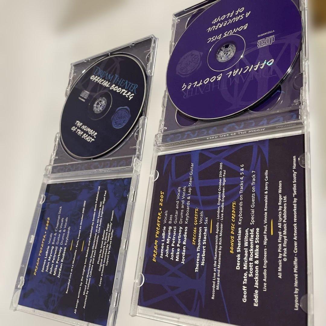 ２枚セット ドリームシアター coverCD Official Bootleg