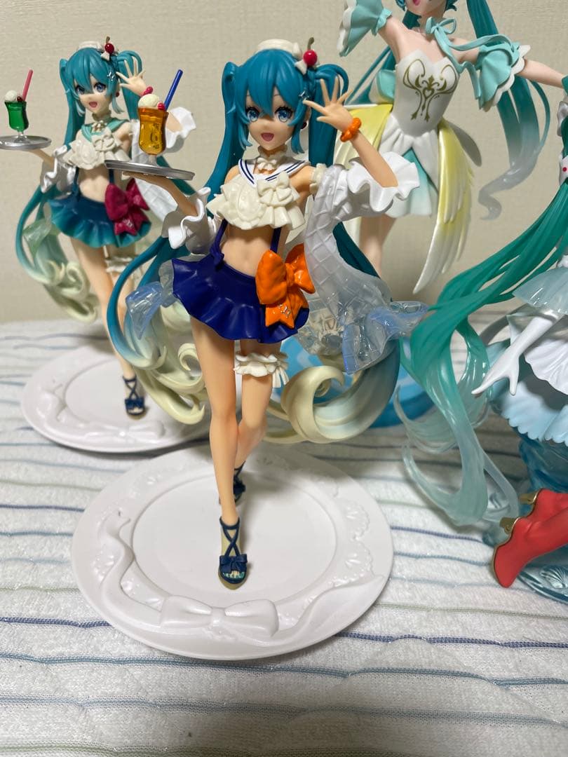 初音ミク フィギュア 桜ミク　タイクレ限定　マスコット　9点セット