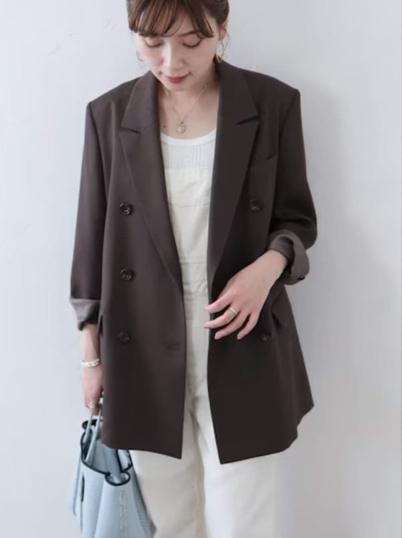 美品✨JOURNAL STANDARD　ダブルブレストジャケット ブラウン M