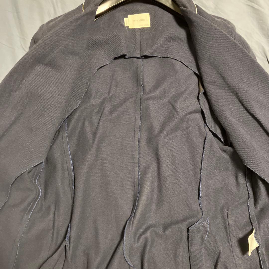 BAND OF OUTSIDERS ピケ　パイピングジャケット　ネイビー　2