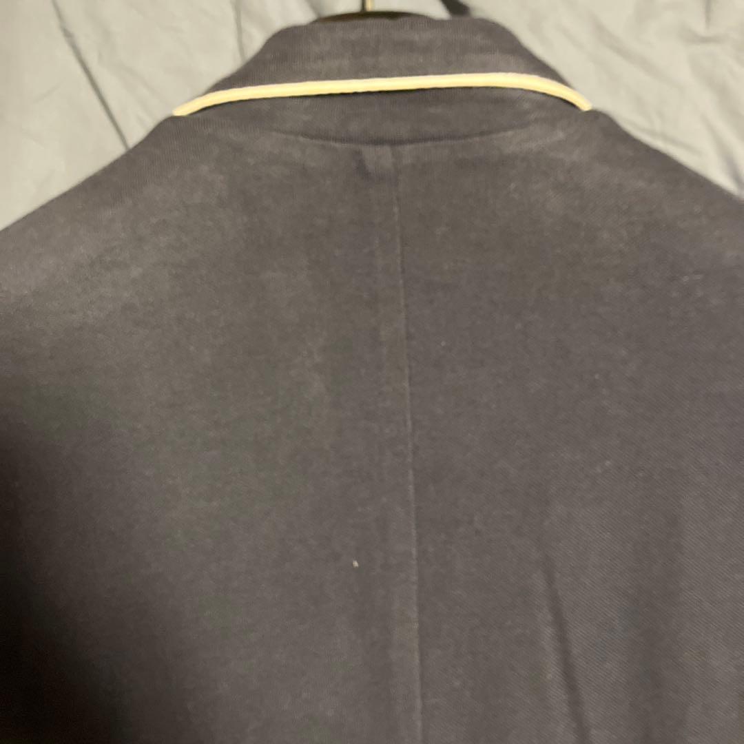 BAND OF OUTSIDERS ピケ　パイピングジャケット　ネイビー　2