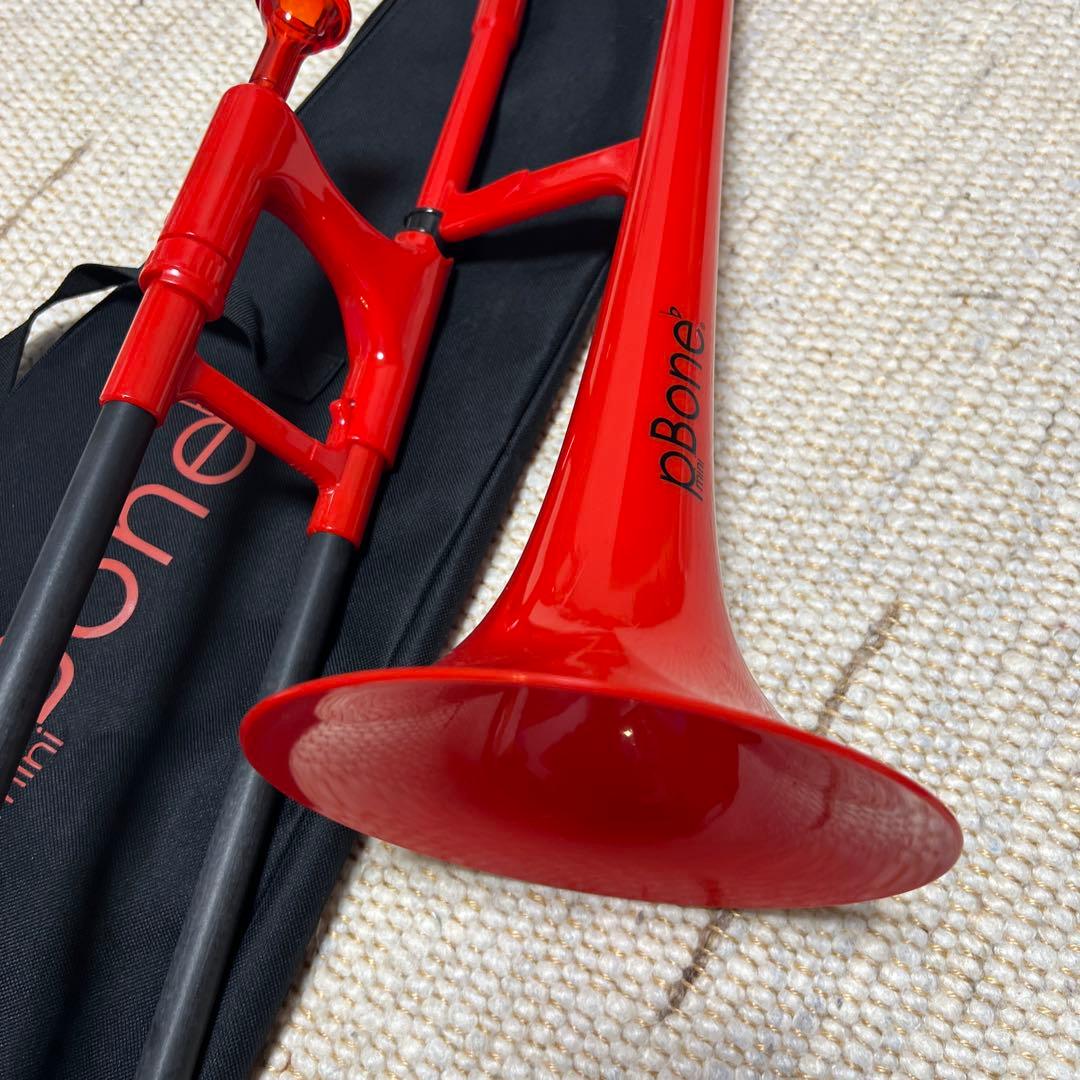 pBone mini トロンボーン　プラスチック