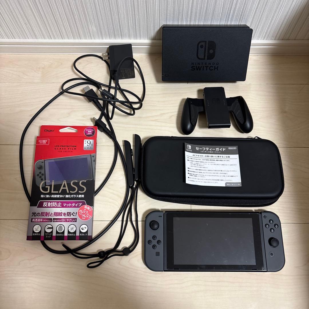 Switch 本体 グレー 付属品完備