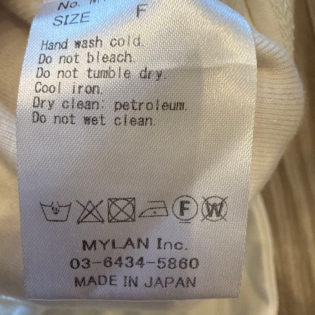 MYLAN 半袖Tシャツ オフショルダー　サイズF