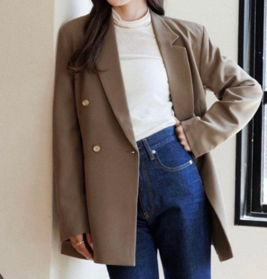 【最終値下げタグ付】SENEE double tailored jacket M