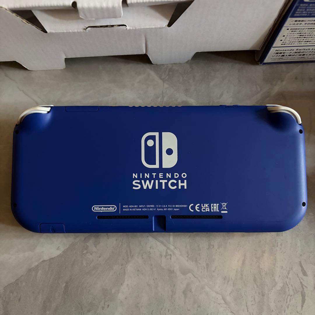 【美品】任天堂Switch lite 本体 ブルー【動作確認済】