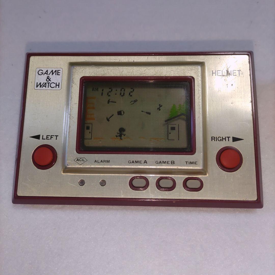 ゲーム＆ウォッチ ゴールド　ヘルメット