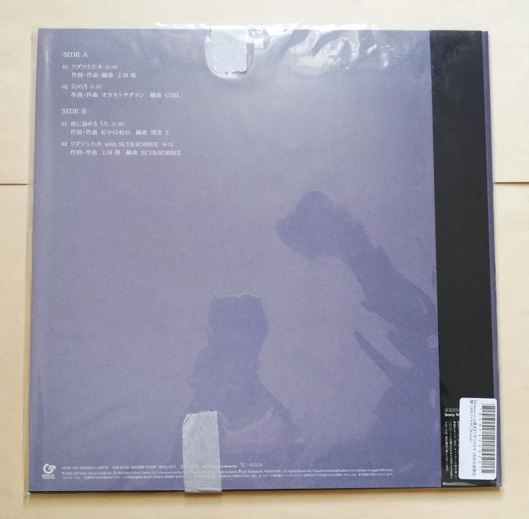 ＜1stプレス＞ メガジャケ付き 元ちとせ ワダツミの木 アナログレコード