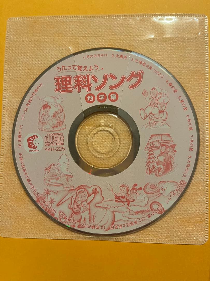 しちだしき CD 理科 社会 ソング
