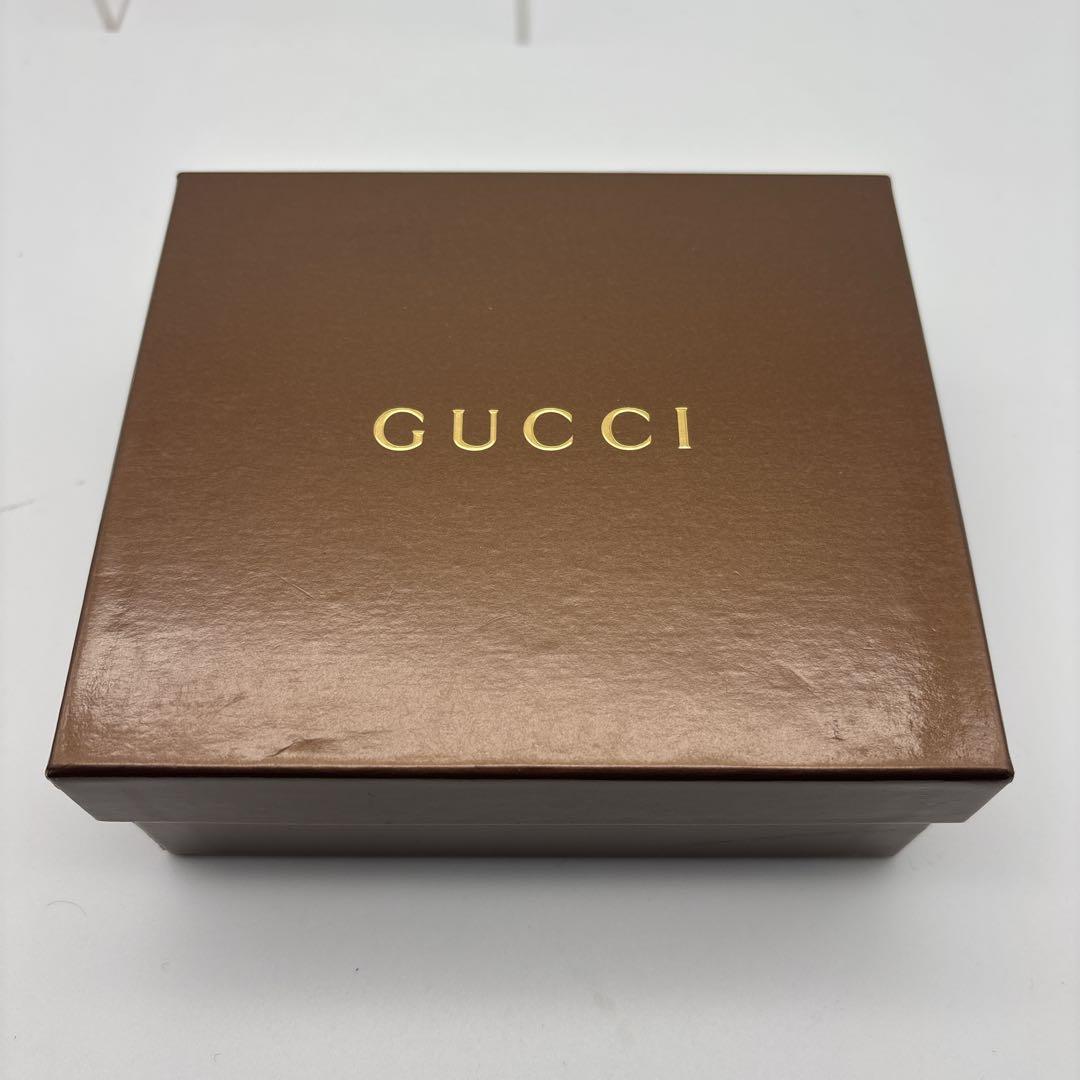 【美品・箱付】GUCCI グッチ 二つ折り財布 GGキャンバス Wホック