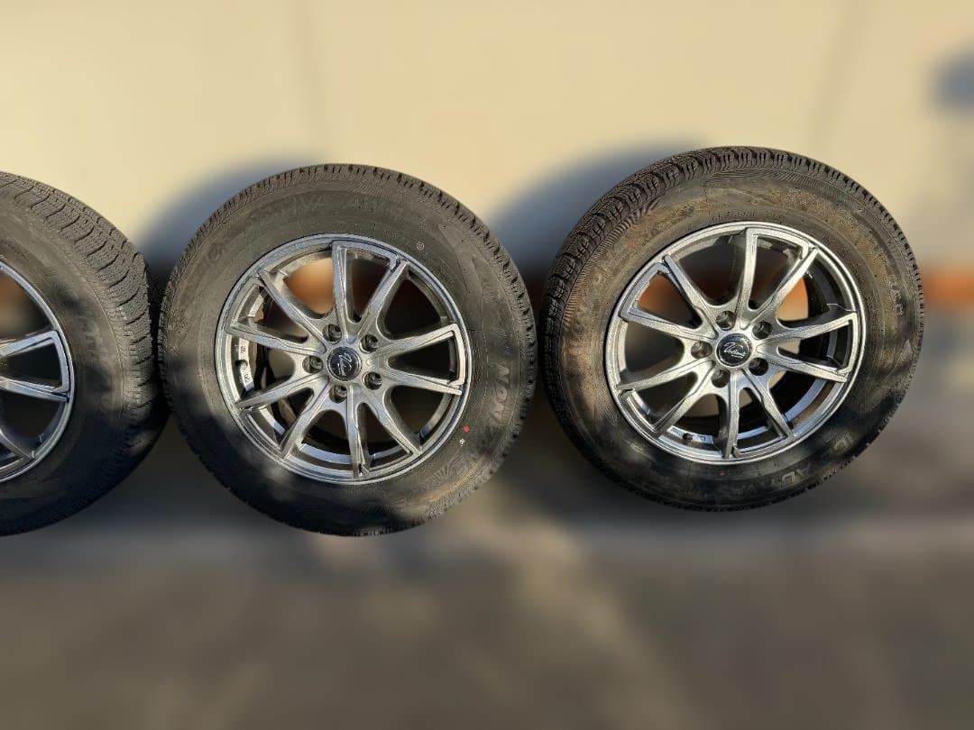 【4/4】205/65R16 NANKANG AW-1 スタッドレス ホイール