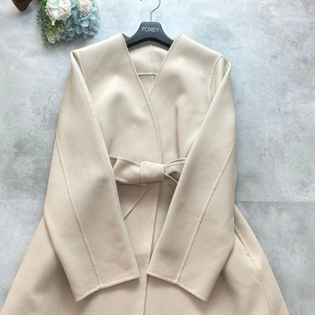 美品✨アナイ カルゼリバー ロングコート スプリングコート 36 ベルト 現行