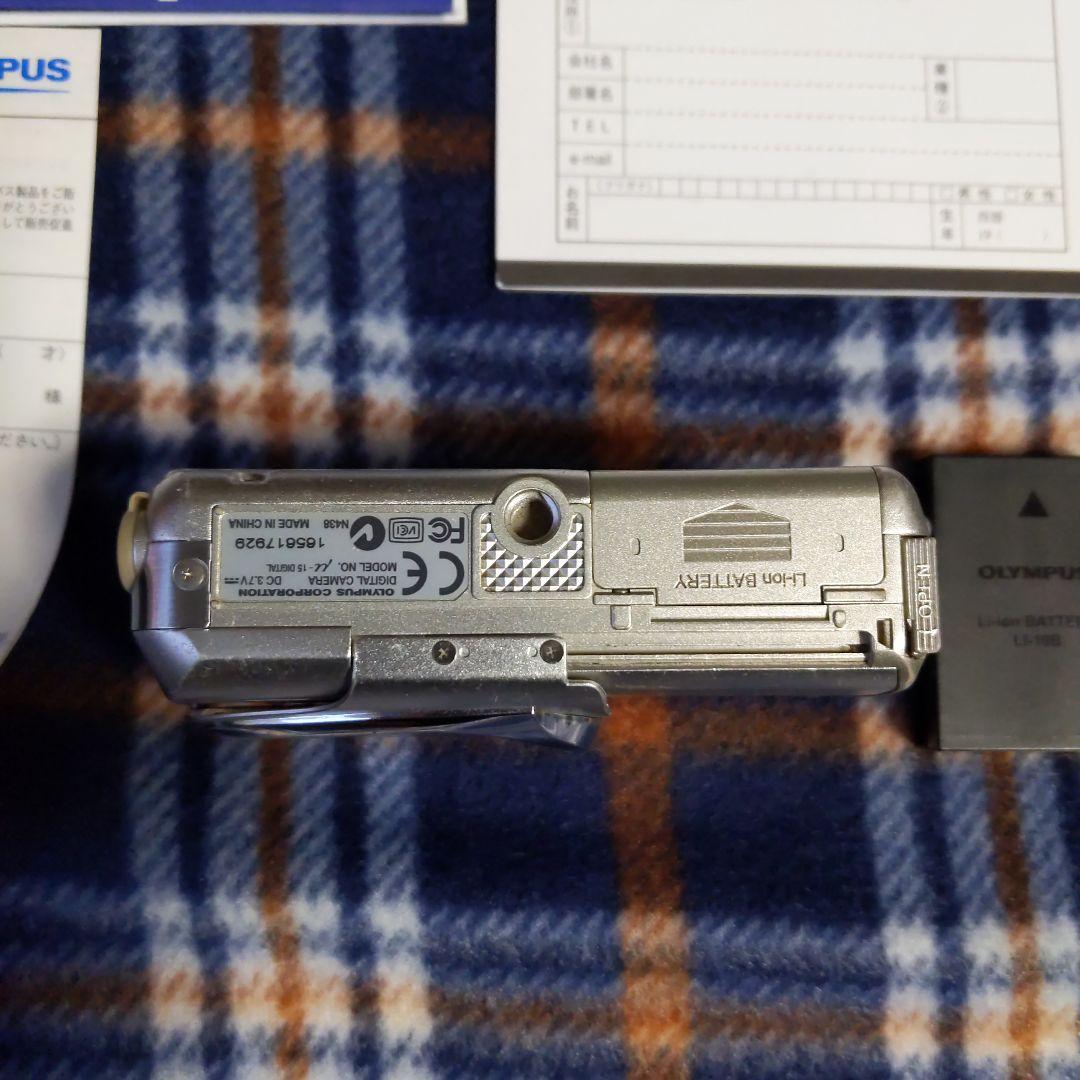 OLYMPUS μ-15 デジタルカメラ　動作未確認