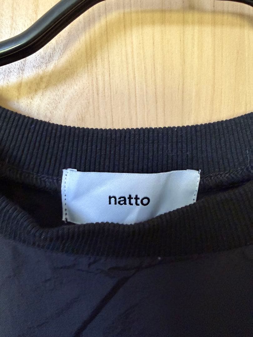 トップス natto premium nylon setup / black