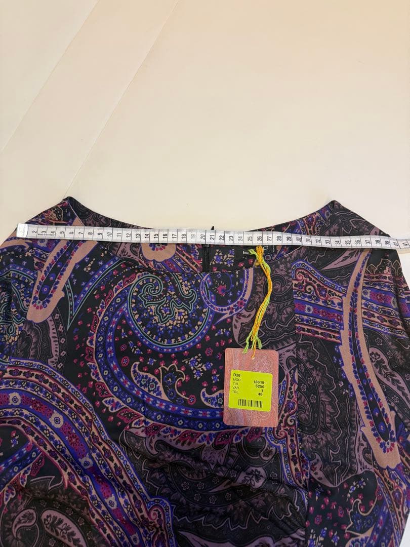 新品未使用　ETRO ワンピース ビスコース素材