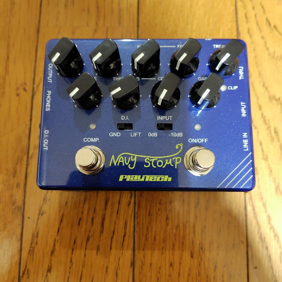 Piautech Navy Stomp プリアンプベースエフェクター