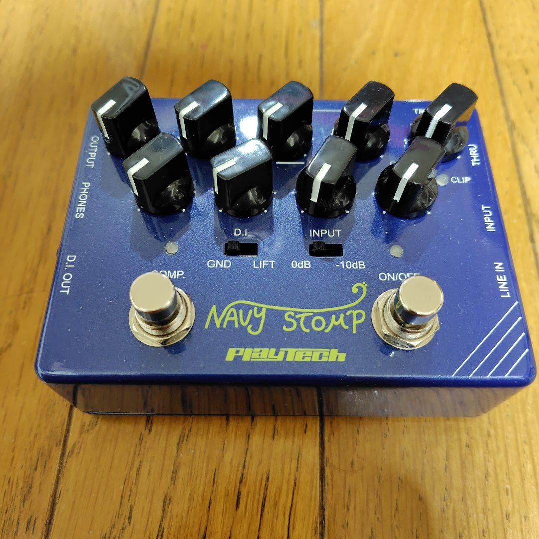 Piautech Navy Stomp プリアンプベースエフェクター