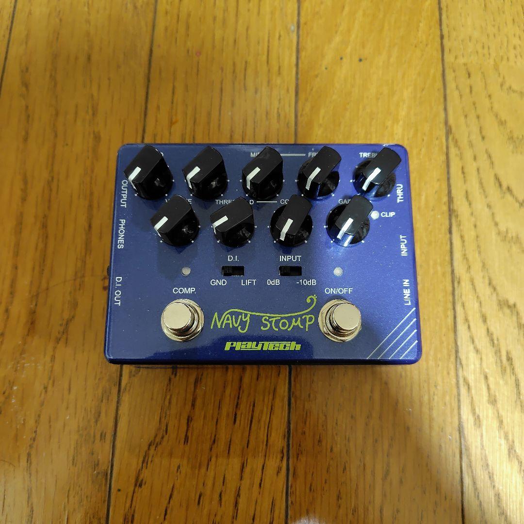 Piautech Navy Stomp プリアンプベースエフェクター