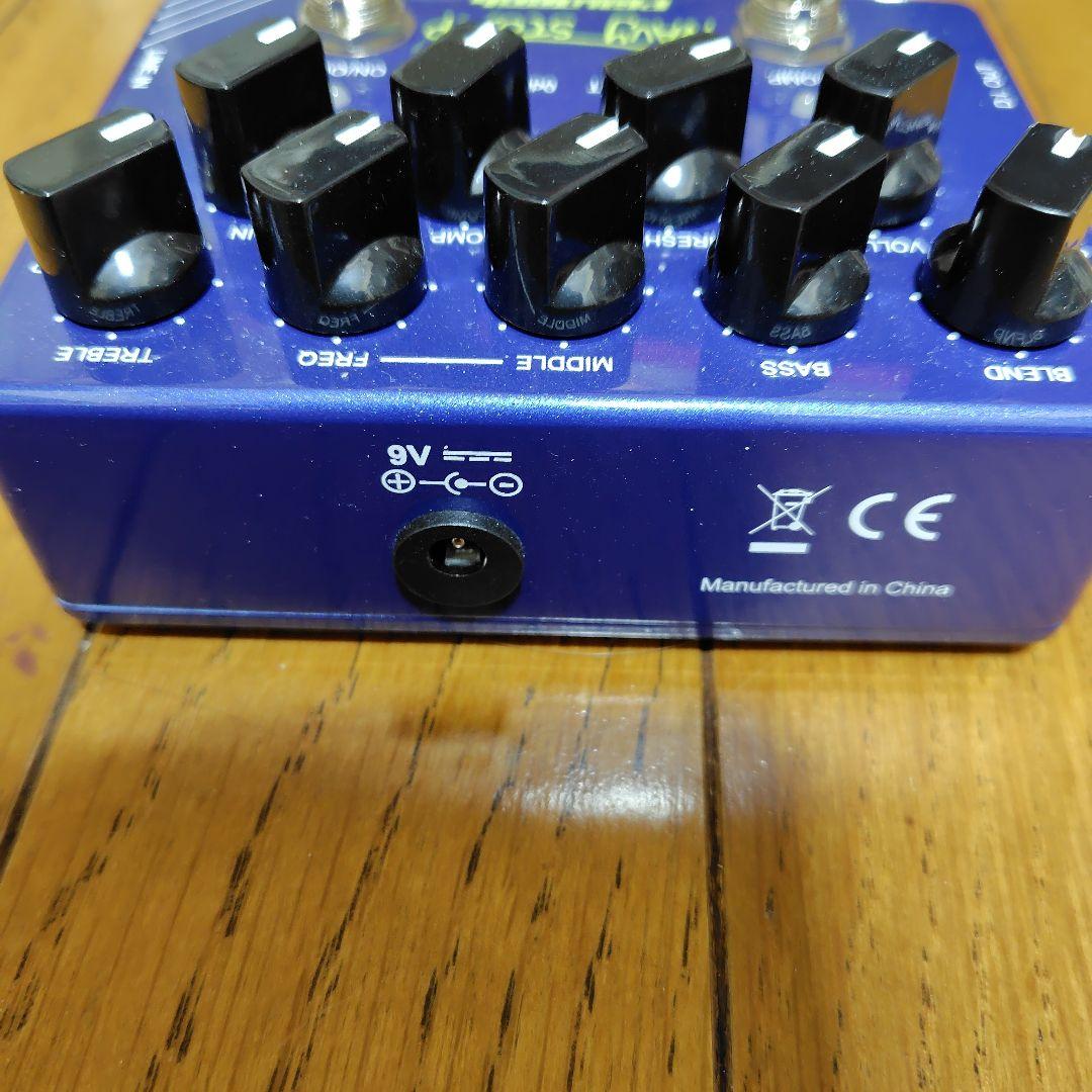 Piautech Navy Stomp プリアンプベースエフェクター
