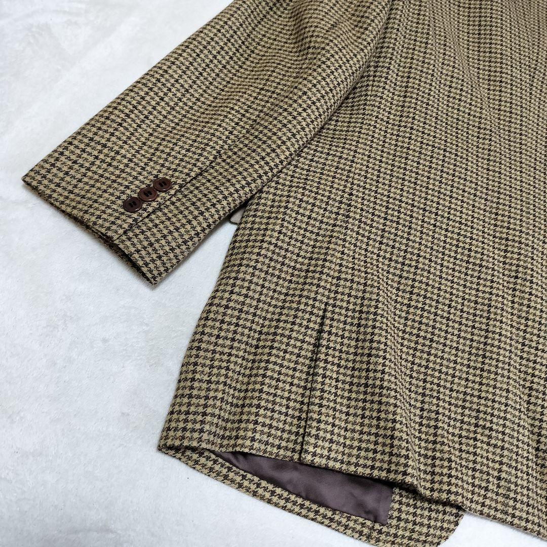 90S　Paul Smith　チェック柄　3つ釦テーラードジャケット　XLサイズ