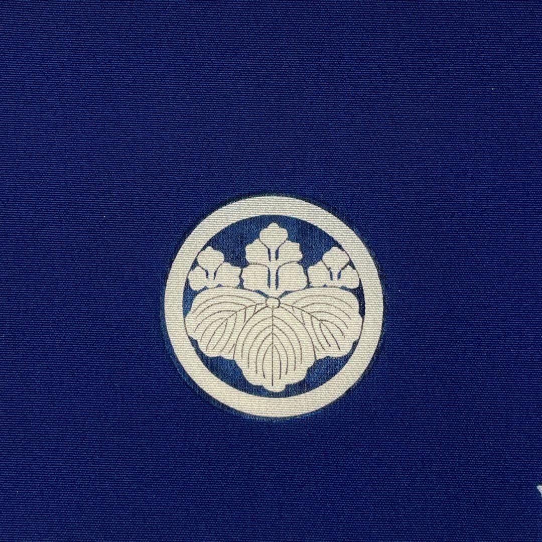 ◎mk-3033　男児　御祝着・襦袢 セット　五ツ紋　お宮参り　　9-30