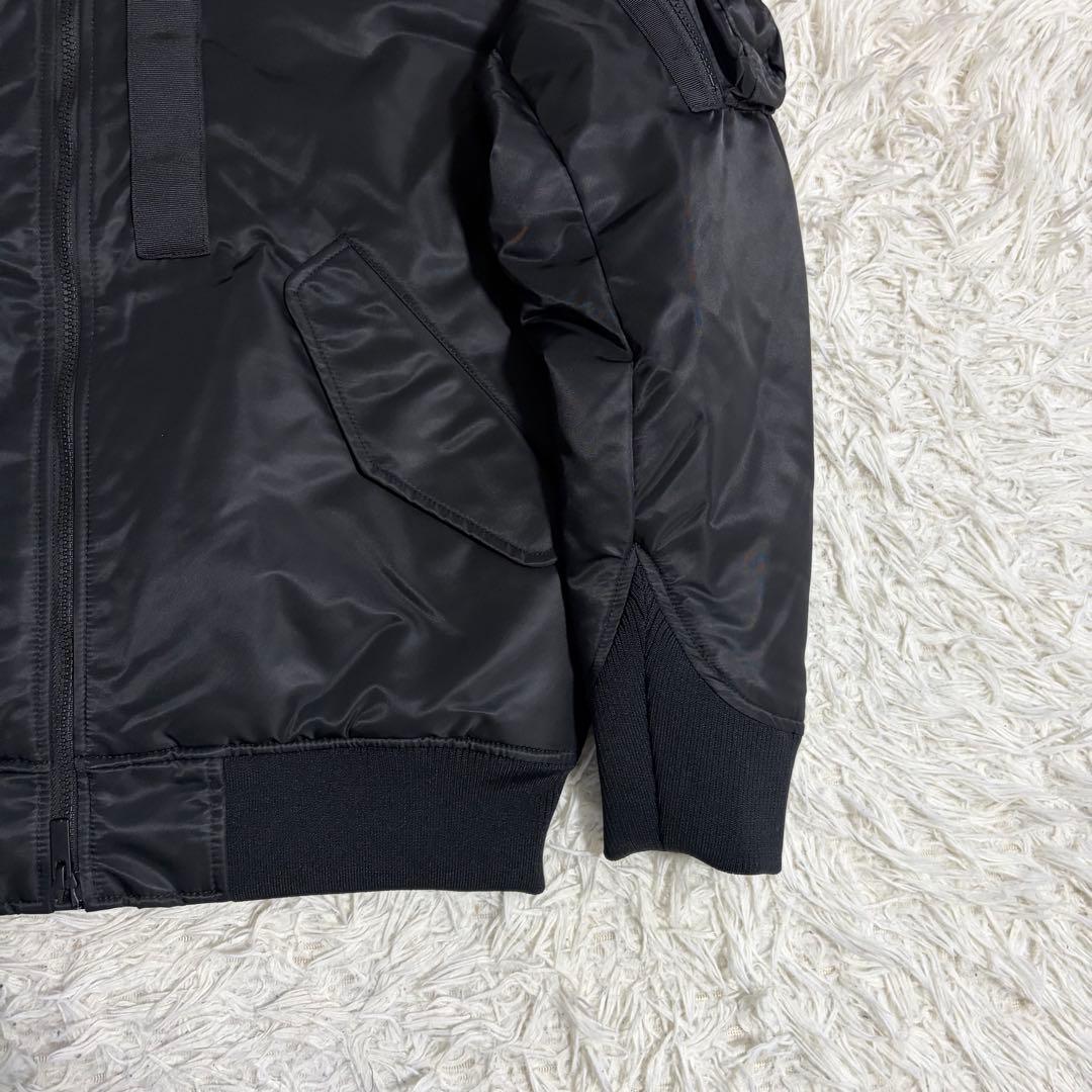【極美品】UNIQLO +J ハイブリッドダウンオーバーサイズMA-1 Mサイズ