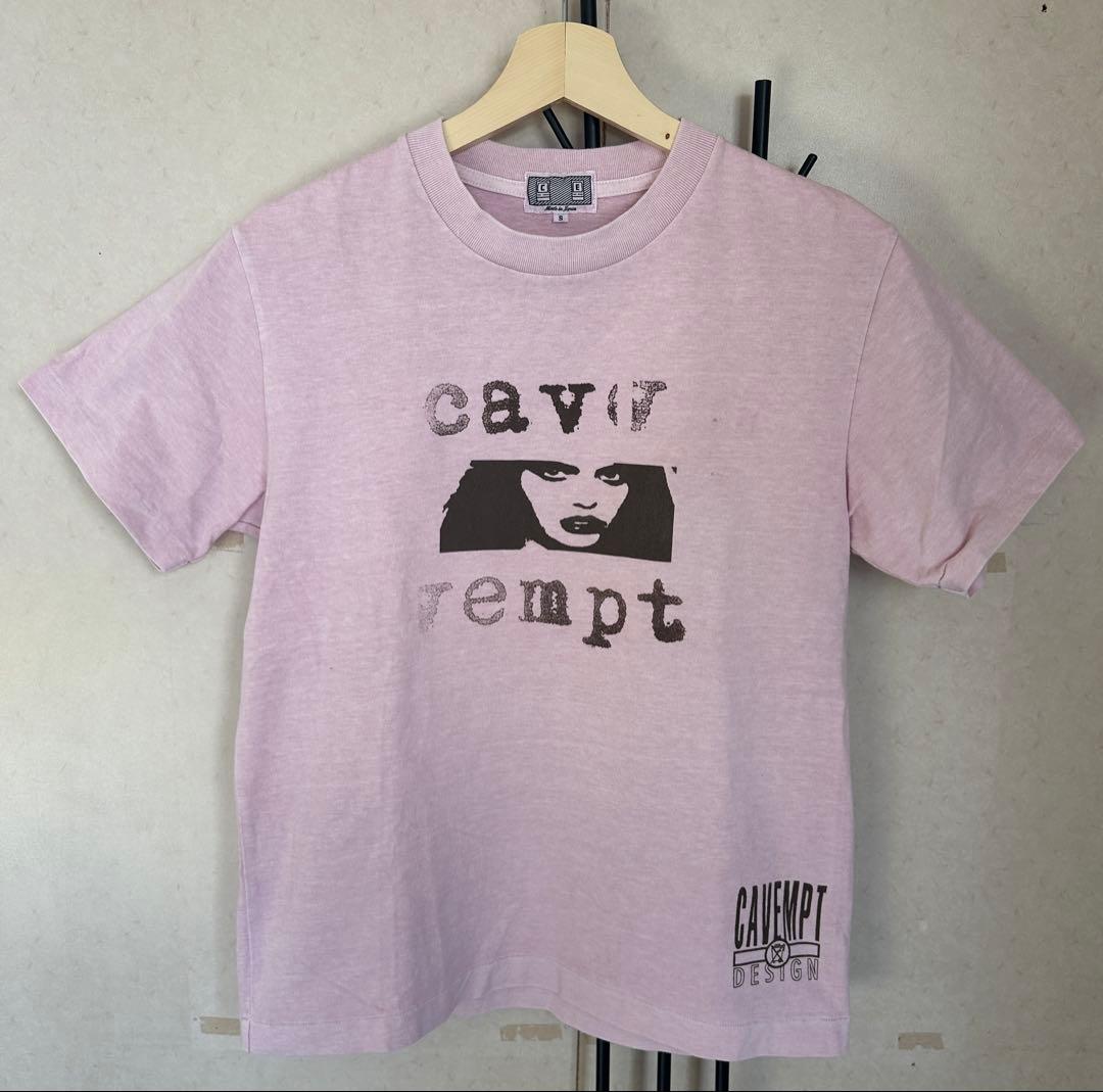 C.E.CavEmpt シーイーキャブエンプト プリントTee ライトピンク S