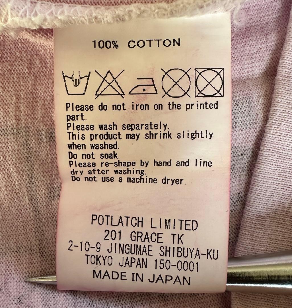 C.E.CavEmpt シーイーキャブエンプト プリントTee ライトピンク S
