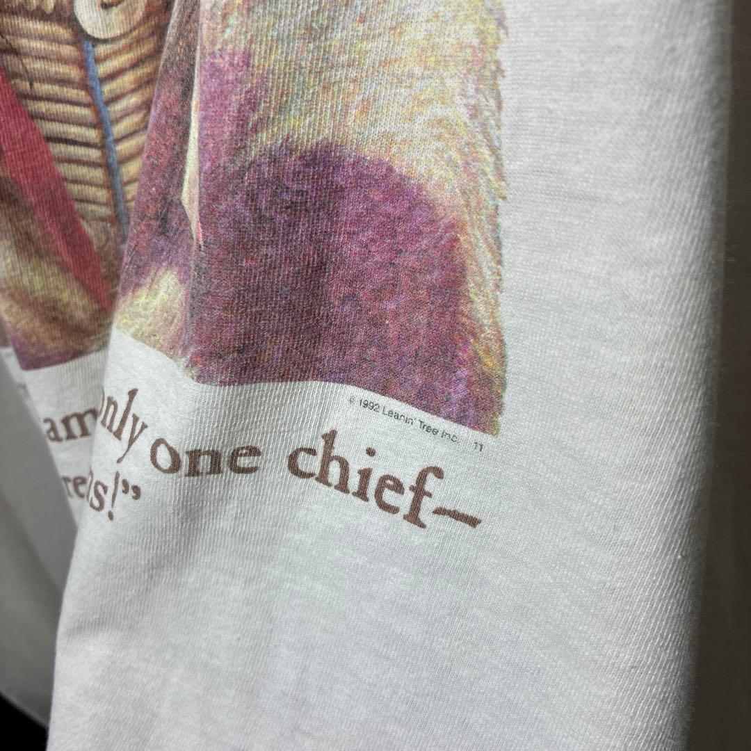 古着 92's USA製 シングルステッチ ネイティブアメリカン Tシャツ