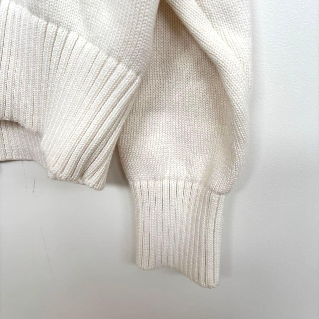 極美品 ✨AMI PARIS ハート刺繍ニットカーディガン アイボリーレディース