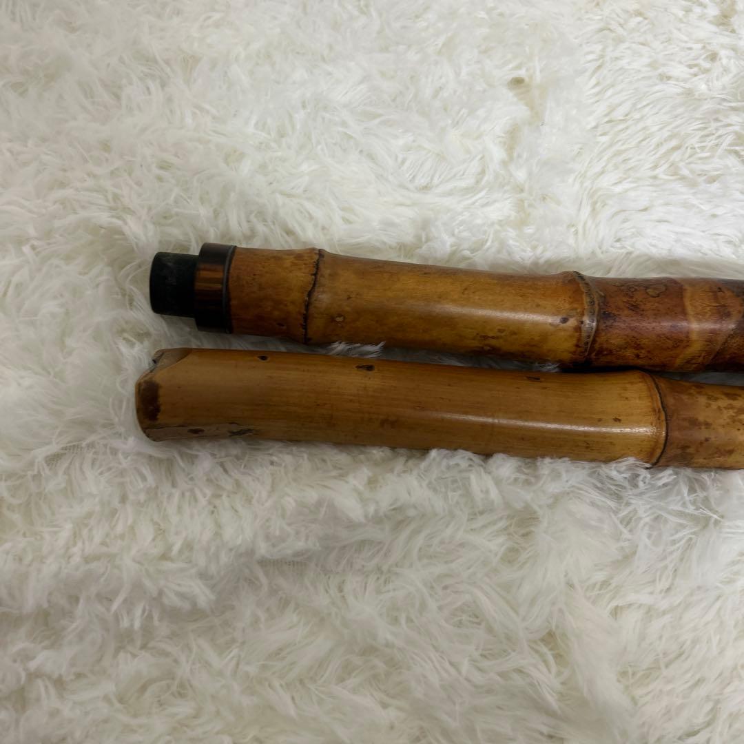 【希少品】尺八 竹仙 籐巻　約55cm
