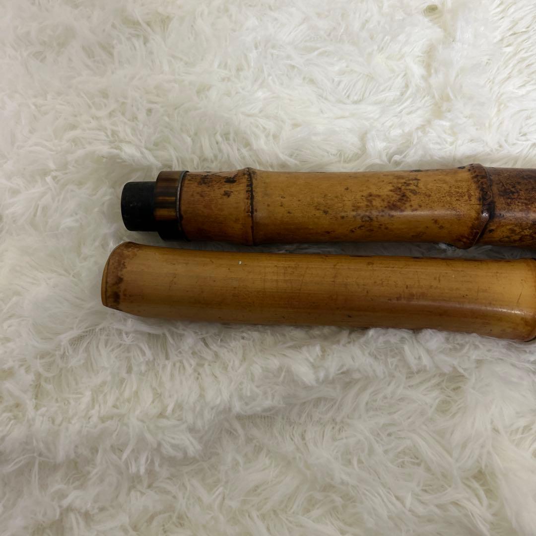 【希少品】尺八 竹仙 籐巻　約55cm