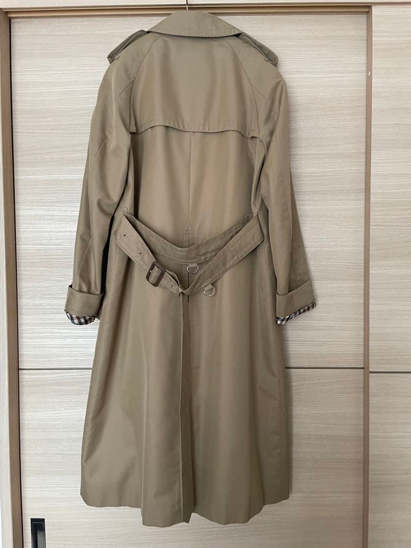 Aquascutum　アクアスキュータム　トレンチコート　ブルーライナー付き