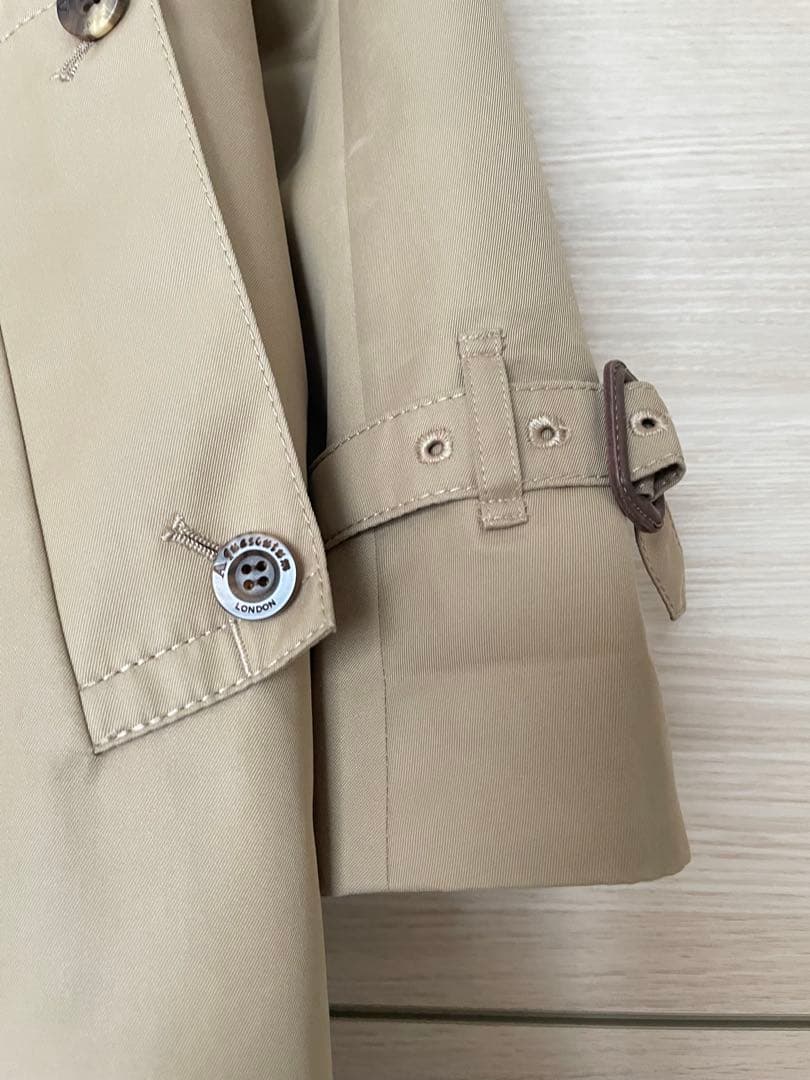 Aquascutum　アクアスキュータム　トレンチコート　ブルーライナー付き