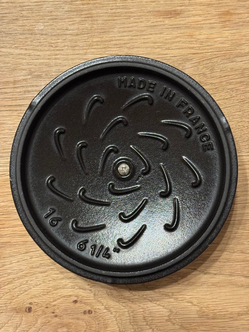 ストウブ 鋳物ホーロー鍋 Wa-NABE・フレンチオーブン 16 cm グレー