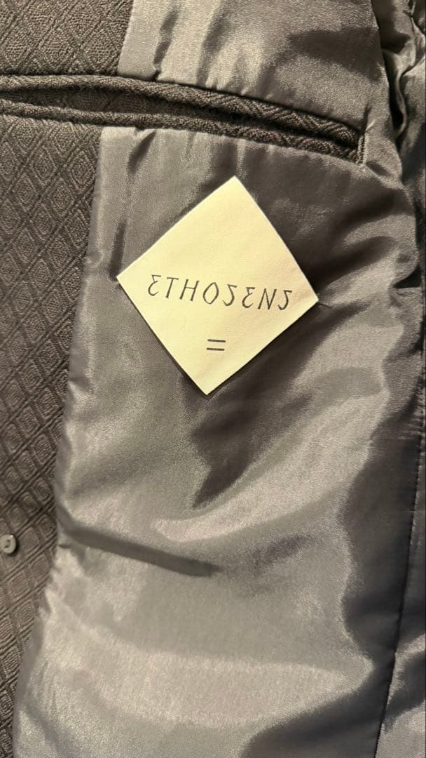 【ETHOSENS/エトセンス】Rhombus 3collar jaket