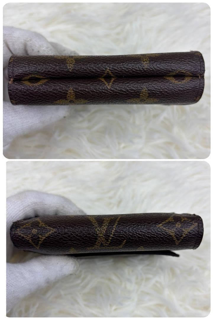 ルイヴィトン モノグラム ポルトモネビエカルトクレディ Wホック財布