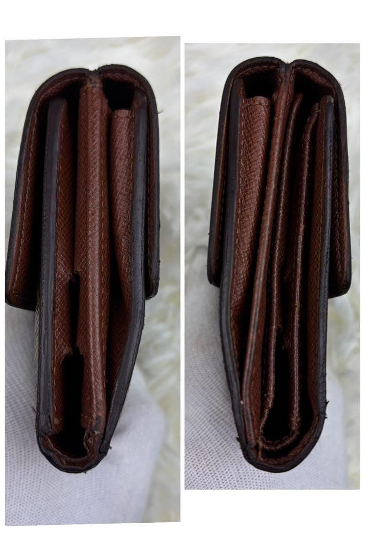 ルイヴィトン モノグラム ポルトモネビエカルトクレディ Wホック財布