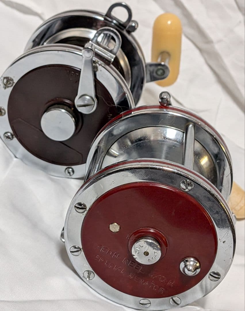 ペンリールスペシャルセネター112H3/0&ダイワシーライン250両軸リール