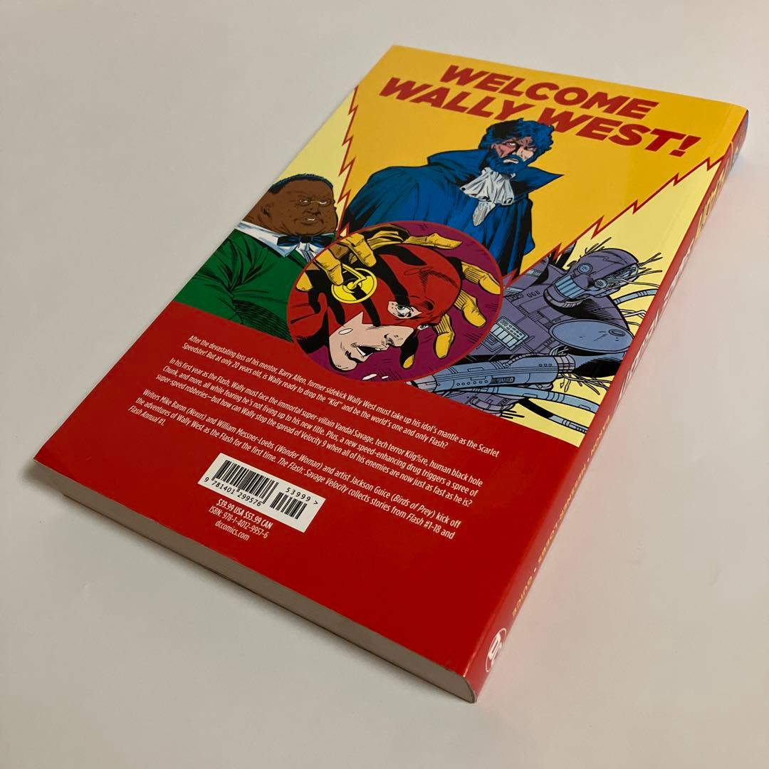 アメコミ・英語　フラッシュ　THE FLASH SAVAGE VELOCITY