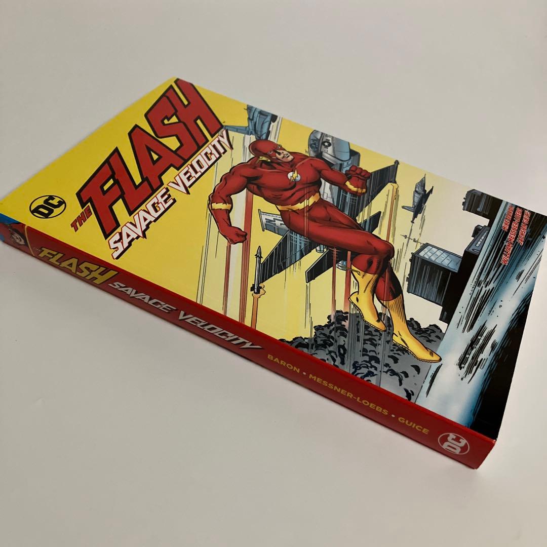 アメコミ・英語　フラッシュ　THE FLASH SAVAGE VELOCITY