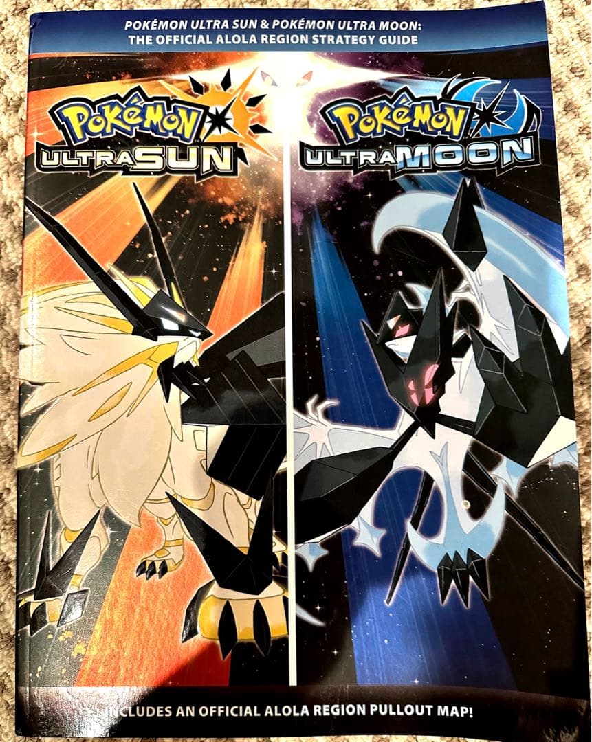 ポケモン洋書　Pokémon Ultra Sun アローラ地域戦略