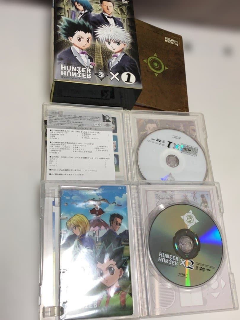 HUNTER×HUNTER ハンター×ハンター　 G・I　DVD10種　特典付き