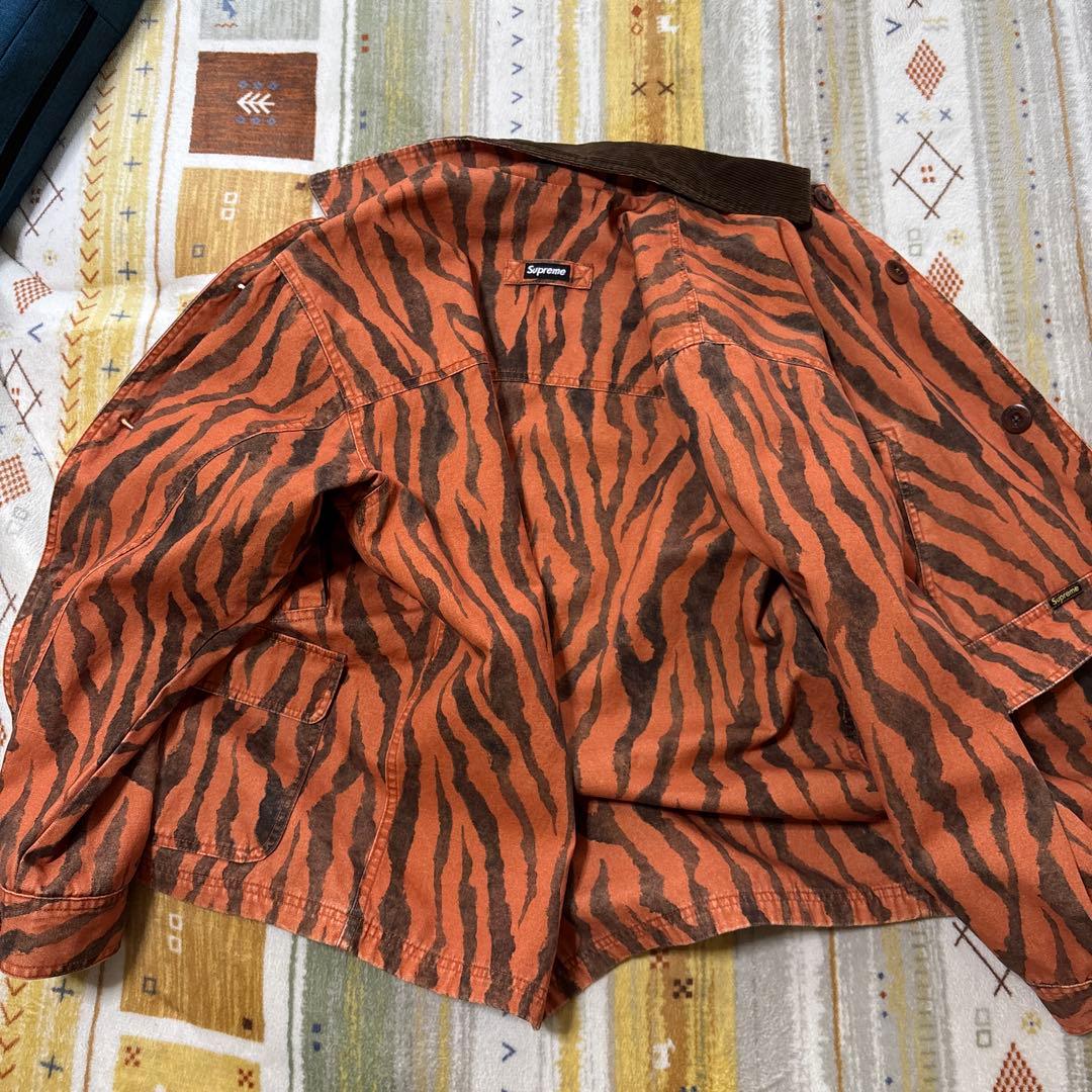 ジャケット・アウター Supreme barn coat tiger stripe