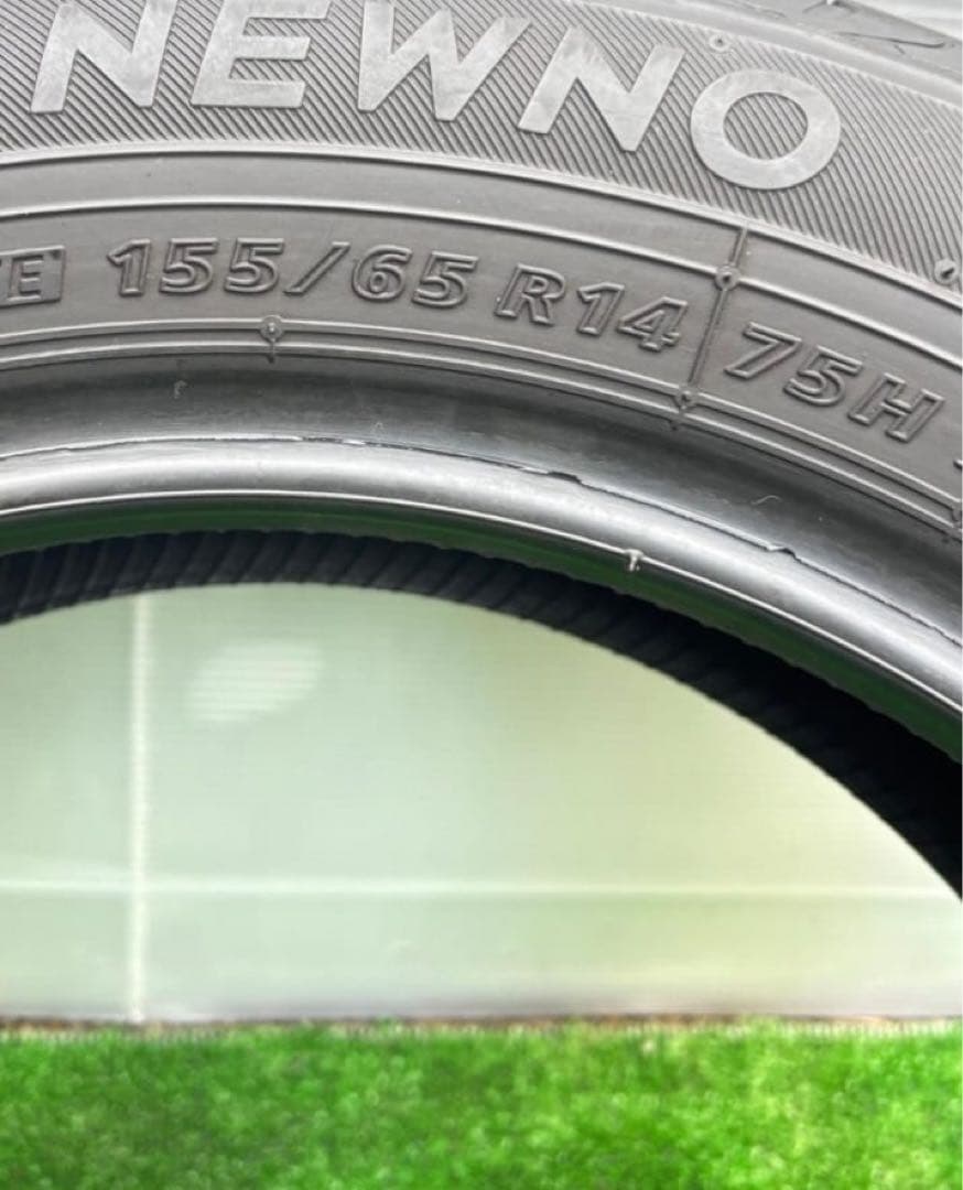 タイヤ・ホイール 155/65R14 75H BRIDGESTONE NEWNO